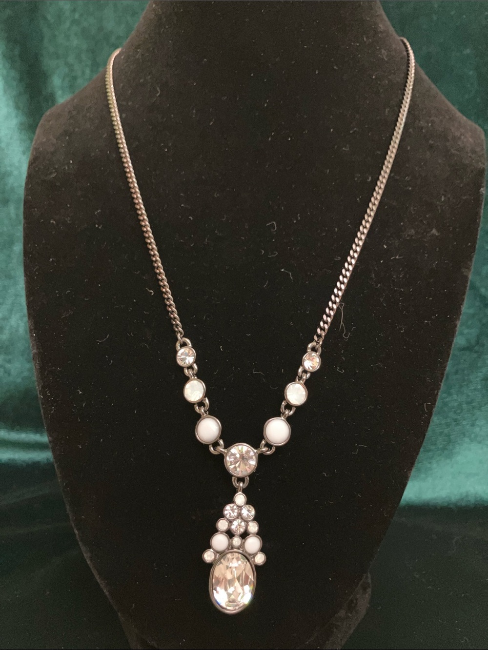 Givenchy teardrop necklace